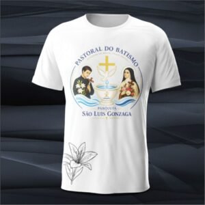 CAMISETA PASTORAL DO BATISMO